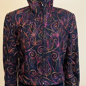 Dressy Multicolor Jacket size Medium